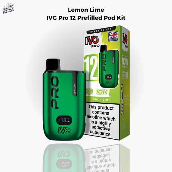 Lemon Lime IVG Pro 12 Prefilled Pod Kit