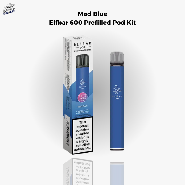 Mad Blue Elfbar 600 Prefilled Pod Kit