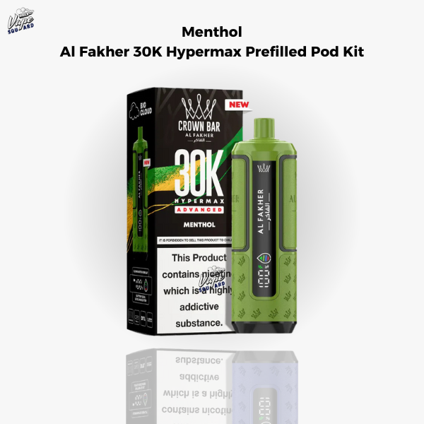 Menthol Al Fakher 30K Hypermax Prefilled Pod Kit