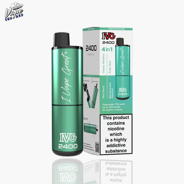 Menthol Edition IVG 2400 Prefilled Vape