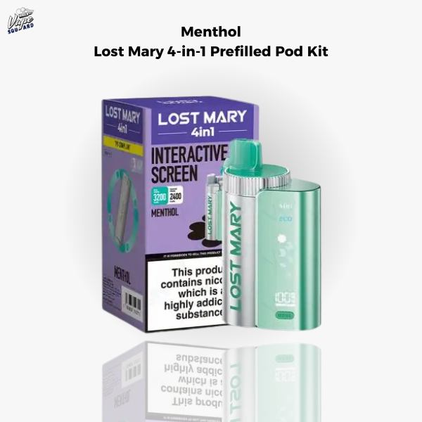 Menthol Lost Mary 4-in-1 Prefilled Pod Kit