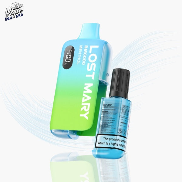 Menthol Lost Mary BM6000 Prefilled Vape Kit