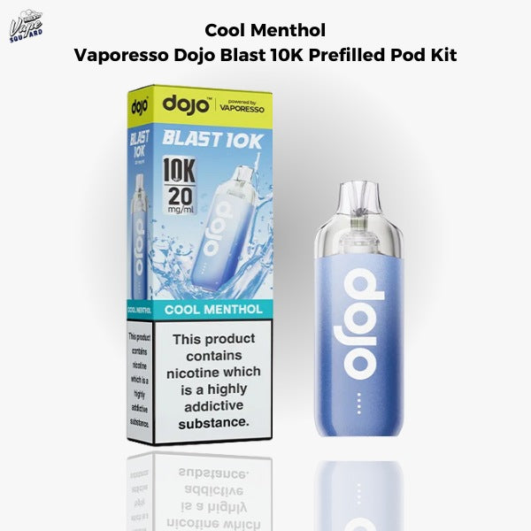 Menthol Spearmint Vaporesso Dojo Blast 10K Prefilled Pod Kit