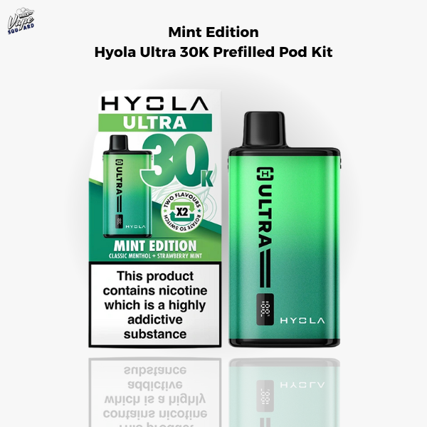 Mint Edition Hyola Ultra 30K Prefilled Pod Kit