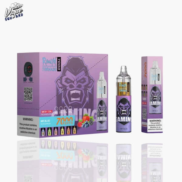 Mr Blue RandM Tornado 7000 Puffs Prefilled Vape