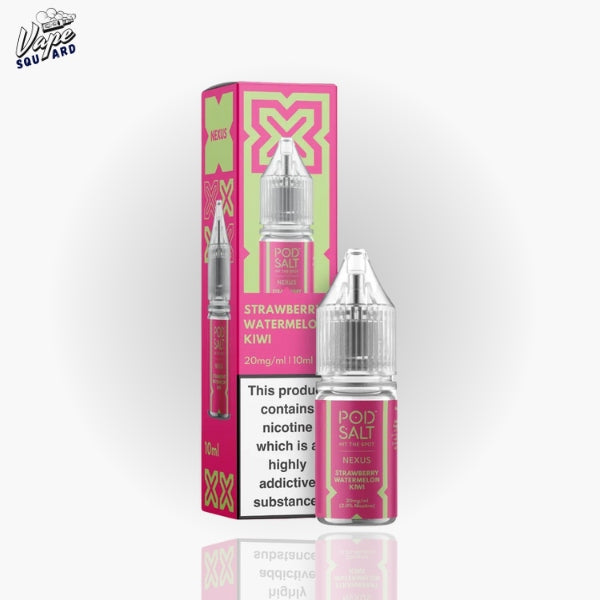 Strawberry Watermelon Kiwi Pod Salt Nexus Nic Salts E-Liquid (Pack of 10)
