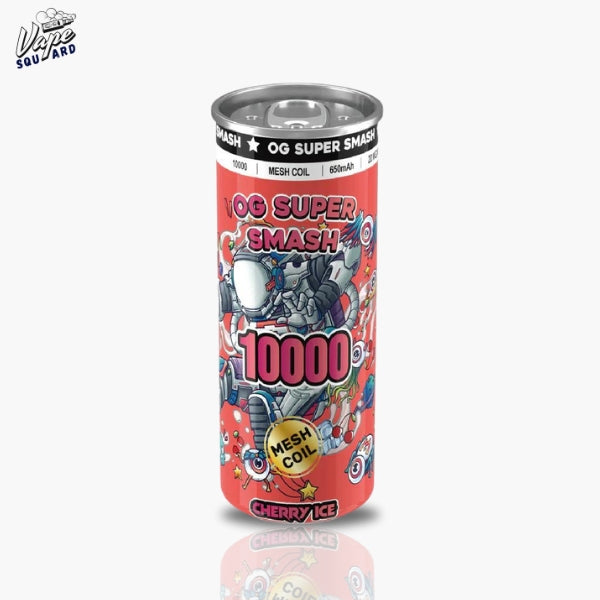 Cherry Ice OG Super Smash 10000 Puffs Disposable Vape