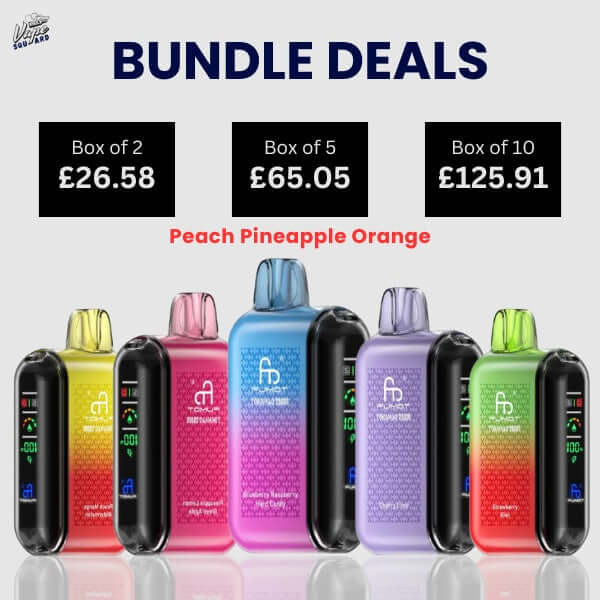Peach Pineapple Orange Fumot Tornado 20000 Prefilled Vape