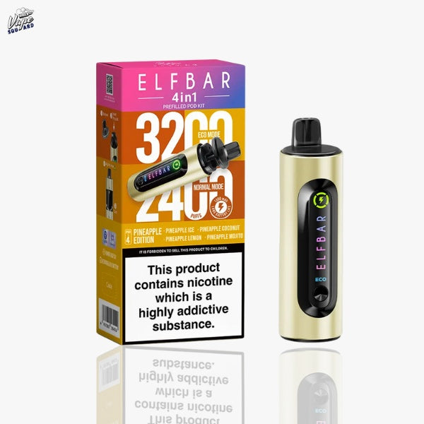 Pineapple Edition ELFBAR 4-in-1 Prefilled Kit