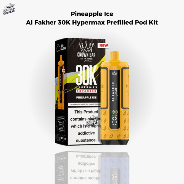 Pineapple Ice Al Fakher 30K Hypermax Prefilled Pod Kit