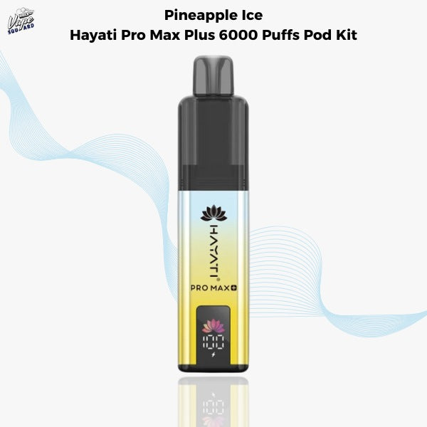Pineapple Ice Hayati Pro Max Plus 6000 Prefilled Pod Kit