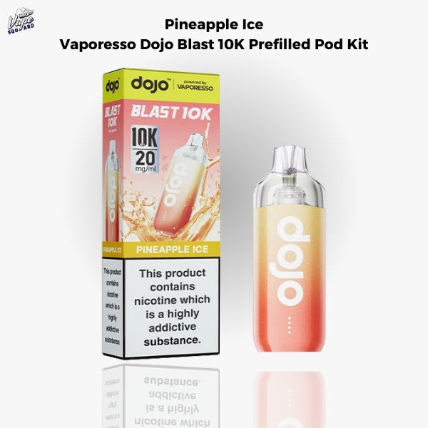 Pineapple Ice Vaporesso Dojo Blast 10K Prefilled Pod Kit