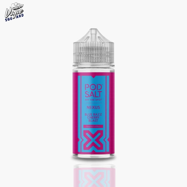 Blue Razz Cherry Blast Pod Salt Nexus 100ml Shortfill E-Liquid
