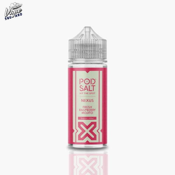 Fresh Raspberry Mojito Pod Salt Nexus 100ml Shortfill E-Liquid