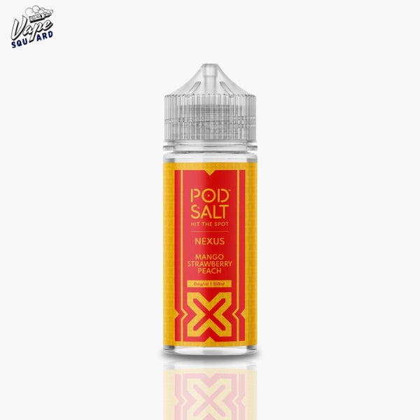 Mango Strawberry Peach Pod Salt Nexus 100ml Shortfill E-Liquid