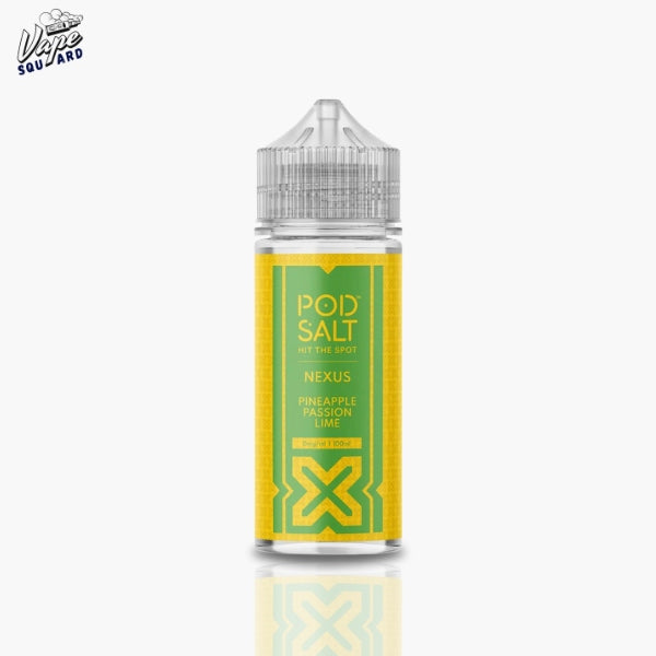 Pineapple Passion Lime Pod Salt Nexus 100ml Shortfill E-Liquid