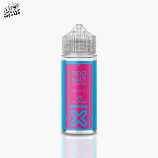 Sour Blue Raspberry Pod Salt Nexus 100ml Shortfill E-Liquid