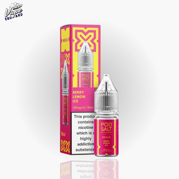 Berry Lemon Ice Pod Salt Nexus Nic Salts E-Liquid (Pack of 10)