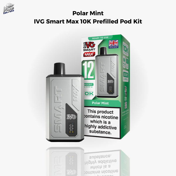 Polar Mint IVG Smart Max 10K Prefilled Pod Kit