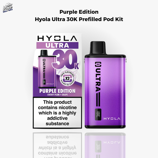 Purple Edition Hyola Ultra 30K Prefilled Pod Kit