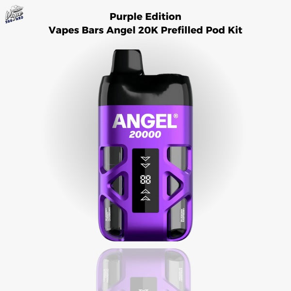 Purple Edition Vapes Bars Angel 20K Prefilled Pod Kit