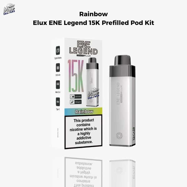 Rainbow Elux ENE Legend 15K Prefilled Pod Kit