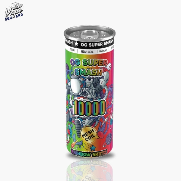 Rainbow Skittz OG Super Smash 10000 Puffs Prefilled Vape
