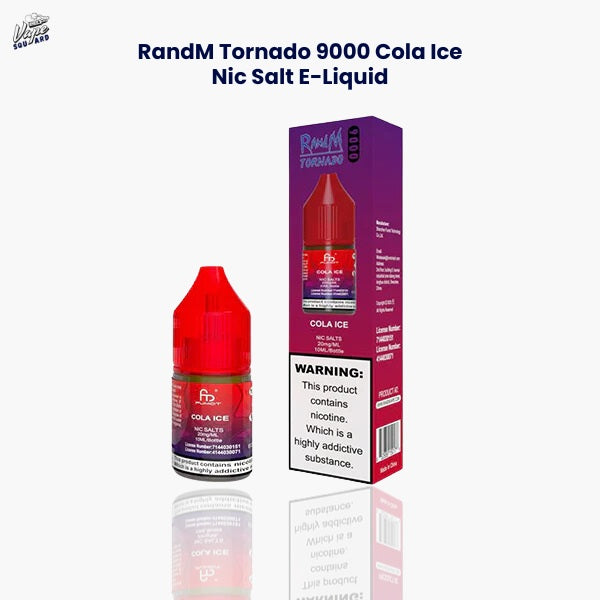 RandM Tornado 9000 Cola Ice Nic Salt E-Liquid (Box of 10)