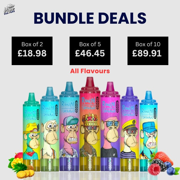 Randm Tornado 15000 Puffs Prefilled Vape - All Flavours