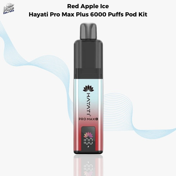 Red Apple Ice Hayati Pro Max Plus 6000 Prefilled Pod Kit