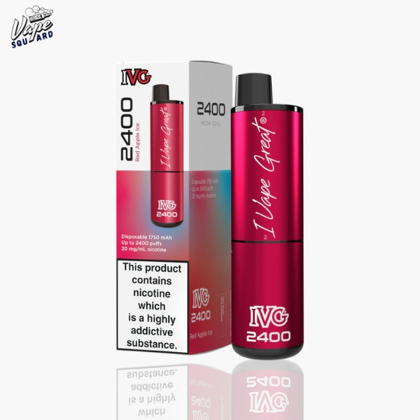 Red Apple Ice IVG 2400 Prefilled Vape