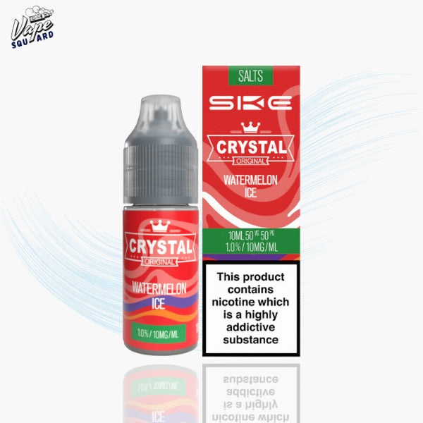 Watermelon Ice SKE Crystal E-liquid Nic Salts (Box of 10)