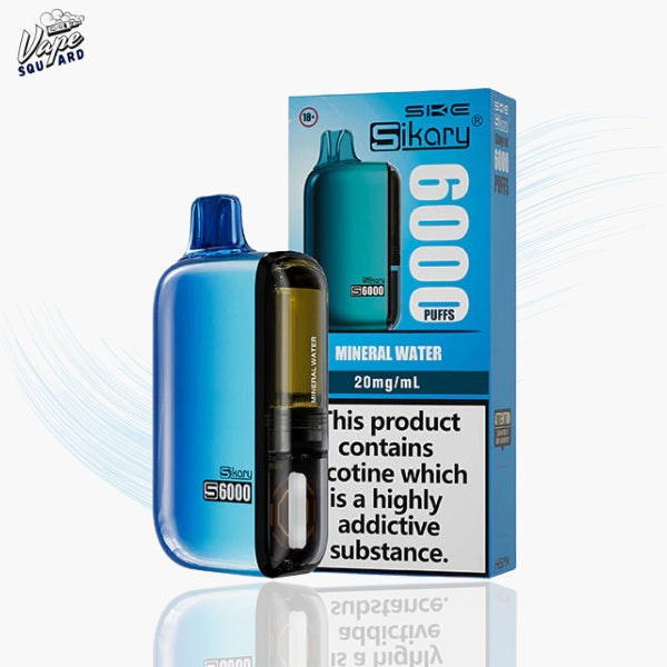SKE Sikary S6000 Mineral Water Prefilled Vape Kit