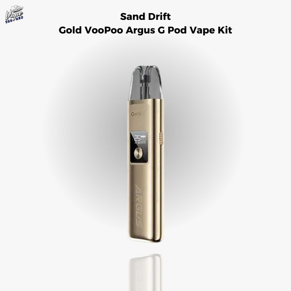 Sand Drift Gold VooPoo Argus G Pod Vape Kit