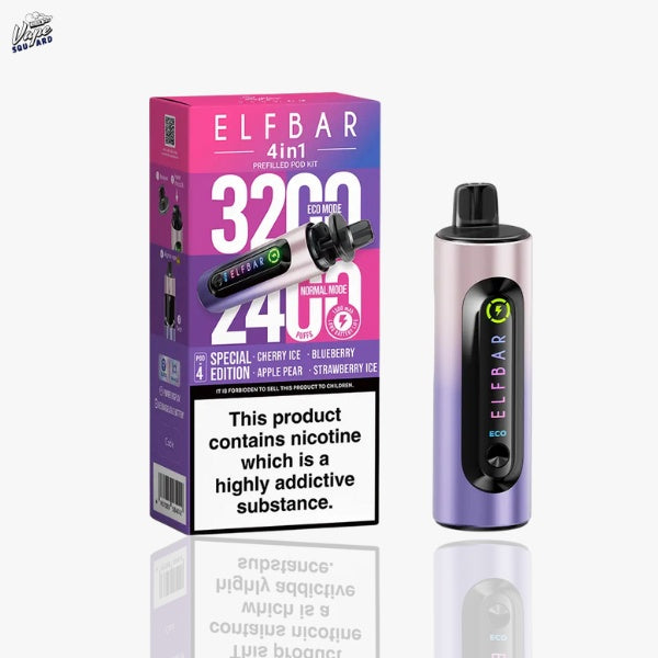 Secial Edition ELFBAR 4-in-1 Prefilled Kit