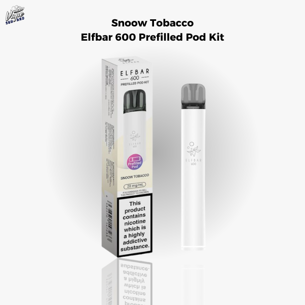 Snoow Tobacco Elfbar 600 Prefilled Pod Kit