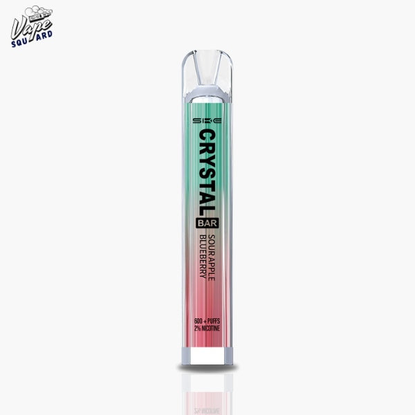Sour Apple Blueberry SKE Crystal Bar 600 Prefilled Vape