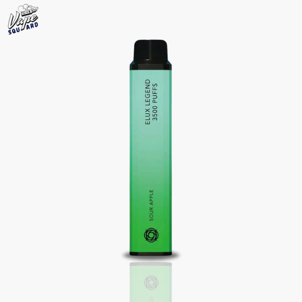Sour Apple Elux Legend 3500 Prefilled Vape Bar