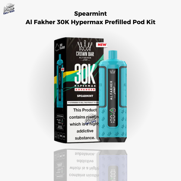 Spearmint Al Fakher 30K Hypermax Prefilled Pod Kit