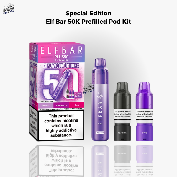 Special Edition Elf Bar 50K Prefilled Pod Kit