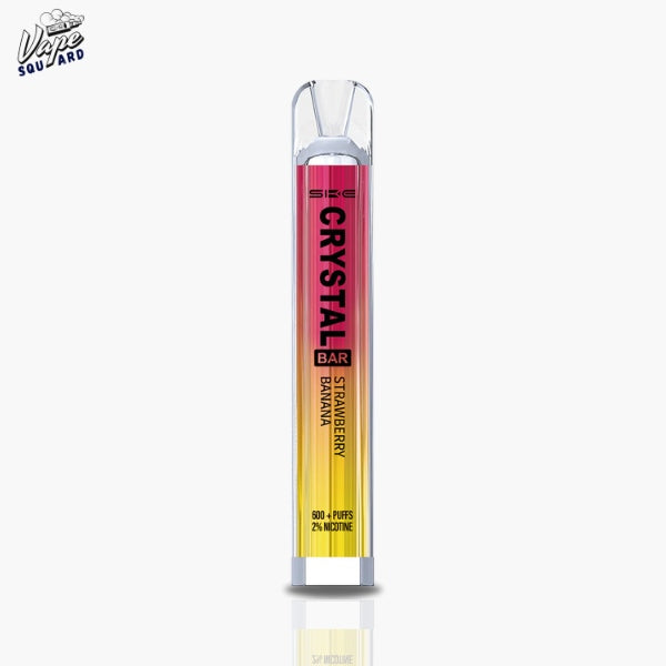 Strawberry Banana SKE Crystal Bar 600 Prefilled Vape