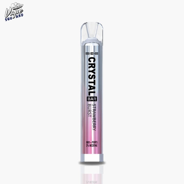 Strawberry Burst SKE Crystal Bar 600 Prefilled Vape