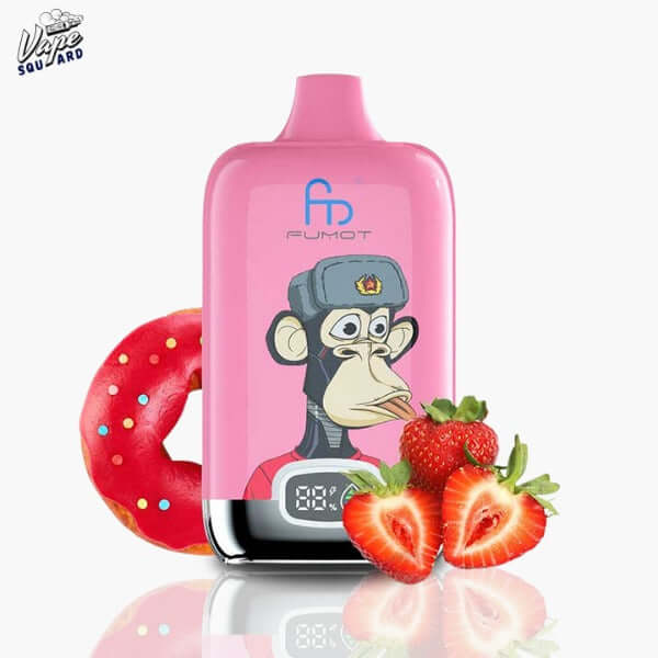 Strawberry Donut Fumot Digital Box 12000 Prefilled Pod Kit