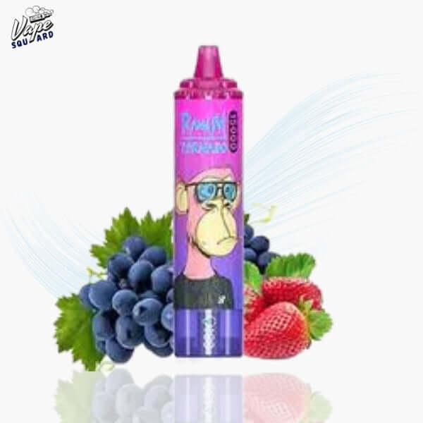 Strawberry Grape RandM Tornado 15000 Puffs Prefilled Vape