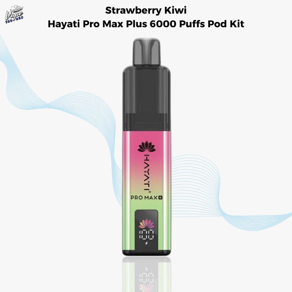 Strawberry Kiwi Hayati Pro Max Plus 6000 Prefilled Pod Kit
