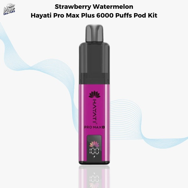 Strawberry Watermelon Hayati Pro Max Plus 6000 Prefilled Pod Kit