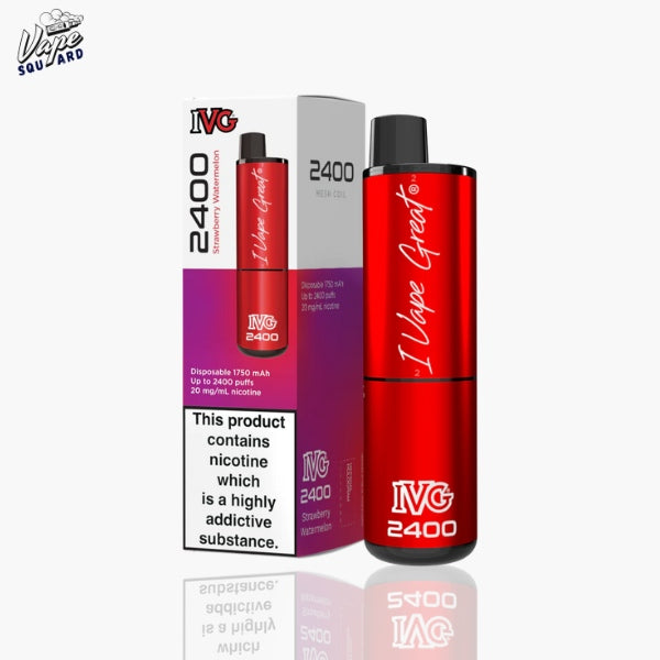 Strawberry Watermelon IVG 2400 Prefilled Vape