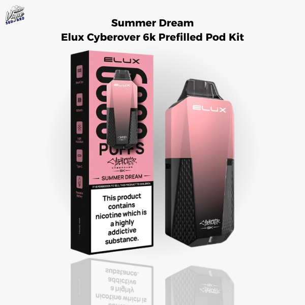 Summer Dream Elux Cyberover 6K Prefilled Pod Kit