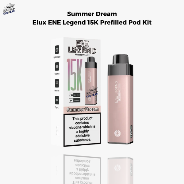Summer Dream Elux ENE Legend 15K Prefilled Pod Kit