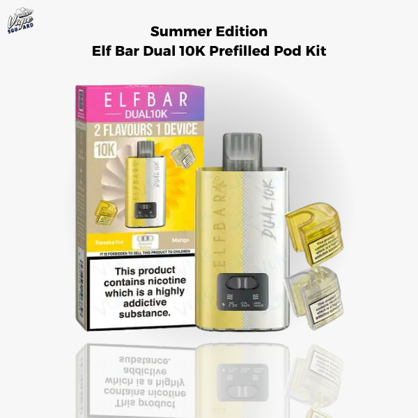 Summer Edition Elf Bar Dual 10K Prefilled Pod Kit